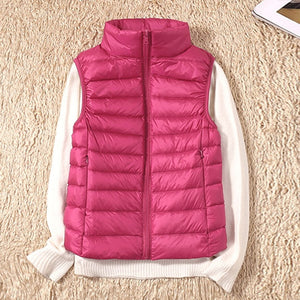 Gifts Outerwear  New Women Sleeveless Ultra Light Down Vests    ID A412 - 4101 - foxberryparkproducts