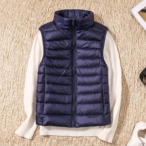 Gifts Outerwear  New Women Sleeveless Ultra Light Down Vests    ID A412 - 4101 - foxberryparkproducts