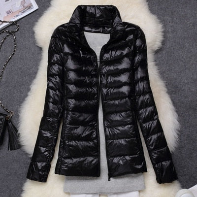 Women Winter Jacket 2020 New Ultra Light Duck Down Parkas - foxberryparkproducts