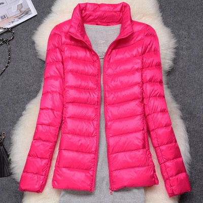 Women Winter Jacket 2020 New Ultra Light Duck Down Parkas - foxberryparkproducts
