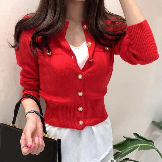 Lucyever Fashion Women Cardigan Sweater Spring - foxberryparkproducts