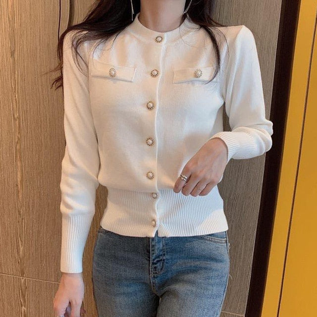 Lucyever Fashion Women Cardigan Sweater Spring - foxberryparkproducts