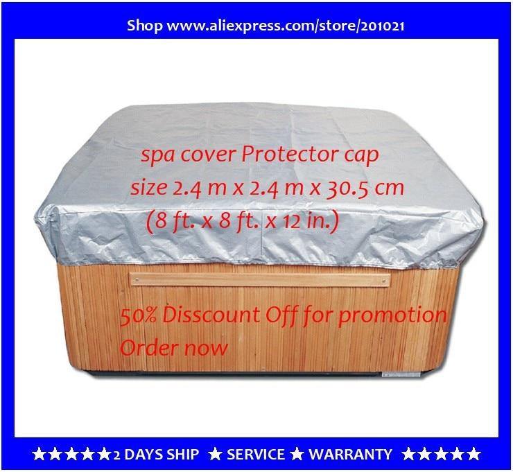 spa cover cap 244 x 244 x 30.5cm  for protecting hot tub , spa cover - foxberryparkproducts