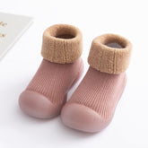 Cute baby sock shoes for winter thick cotton animal styles - foxberryparkproducts