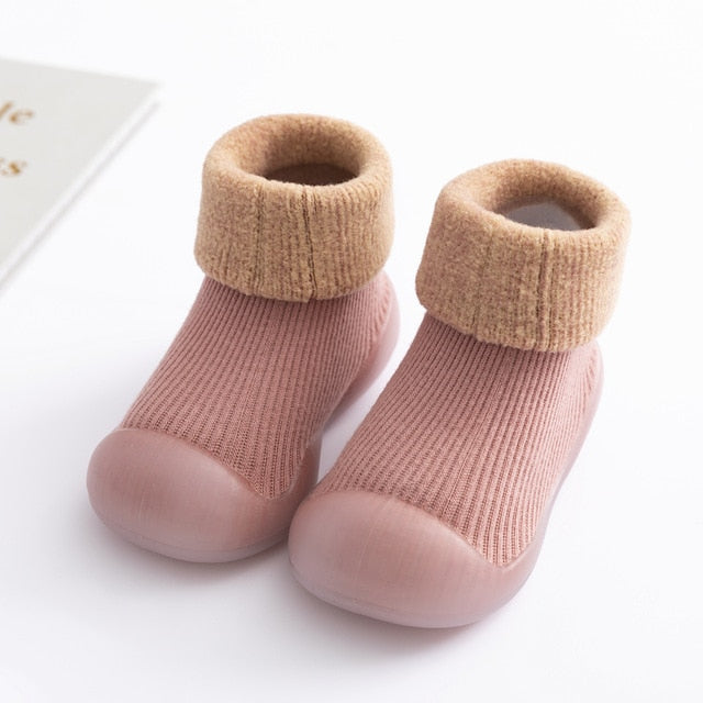 Cute baby sock shoes for winter thick cotton animal styles - foxberryparkproducts