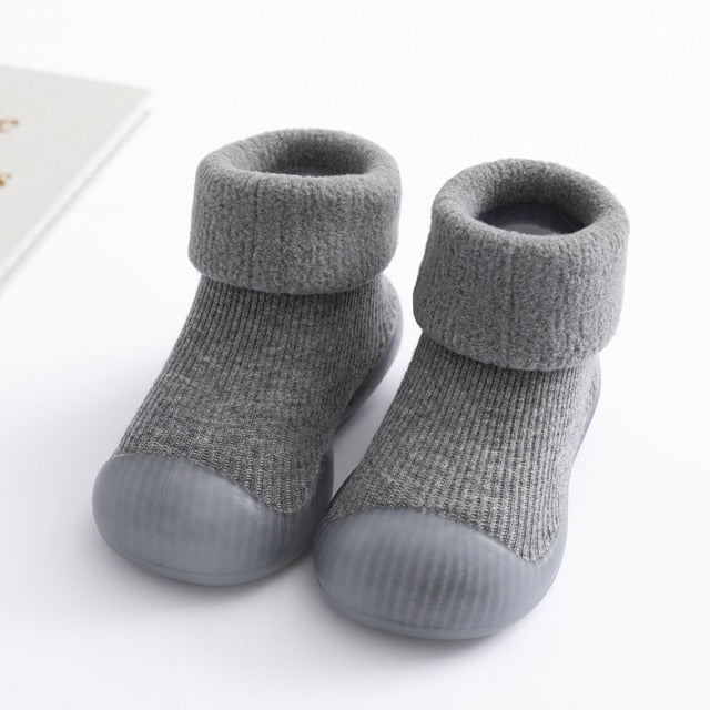 Cute baby sock shoes for winter thick cotton animal styles - foxberryparkproducts