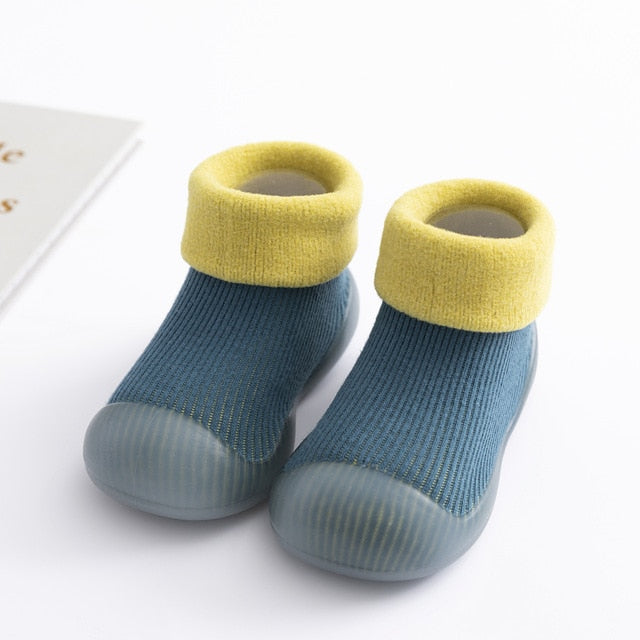 Cute baby sock shoes for winter thick cotton animal styles - foxberryparkproducts