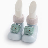 Cute baby sock shoes for winter thick cotton animal styles - foxberryparkproducts