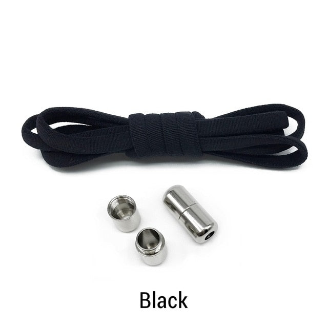 Elastic No Tie Shoelaces Semicircle Shoe Laces For Kids and Adult Sneakers - foxberryparkproducts