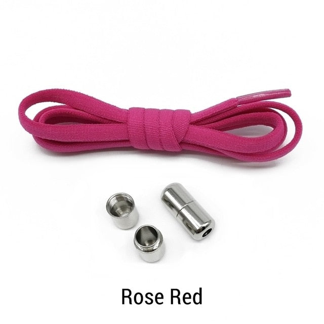 Elastic No Tie Shoelaces Semicircle Shoe Laces For Kids and Adult Sneakers - foxberryparkproducts