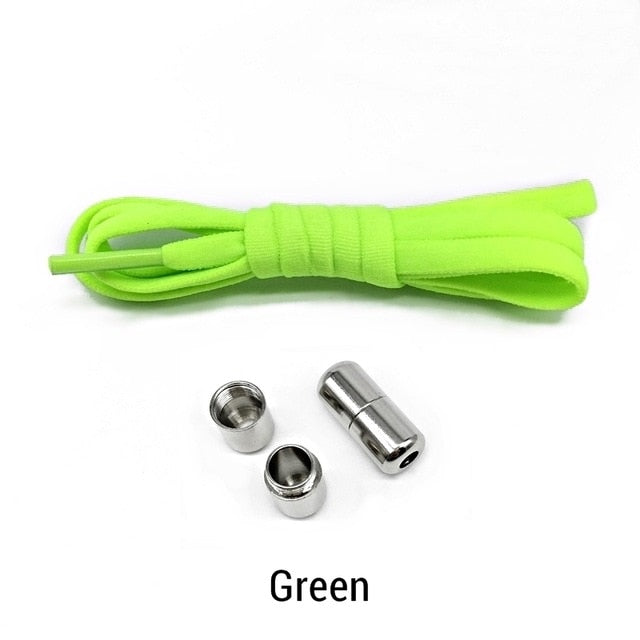 Elastic No Tie Shoelaces Semicircle Shoe Laces For Kids and Adult Sneakers - foxberryparkproducts