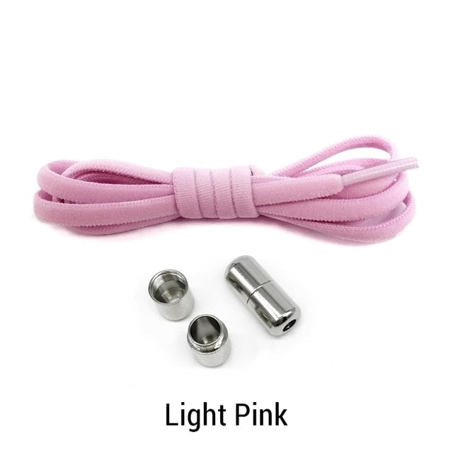 Elastic No Tie Shoelaces Semicircle Shoe Laces For Kids and Adult Sneakers - foxberryparkproducts