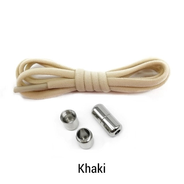 Elastic No Tie Shoelaces Semicircle Shoe Laces For Kids and Adult Sneakers - foxberryparkproducts