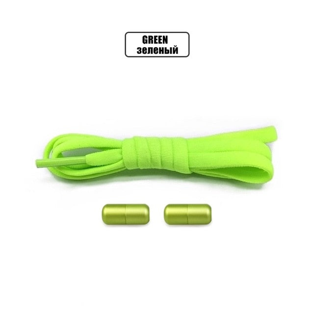 Elastic No Tie Shoelaces Semicircle Shoe Laces For Kids and Adult Sneakers - foxberryparkproducts