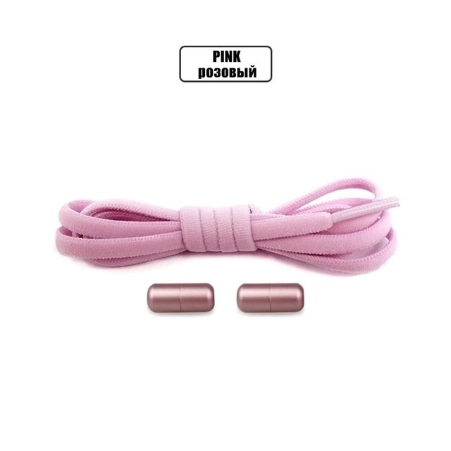 Elastic No Tie Shoelaces Semicircle Shoe Laces For Kids and Adult Sneakers - foxberryparkproducts