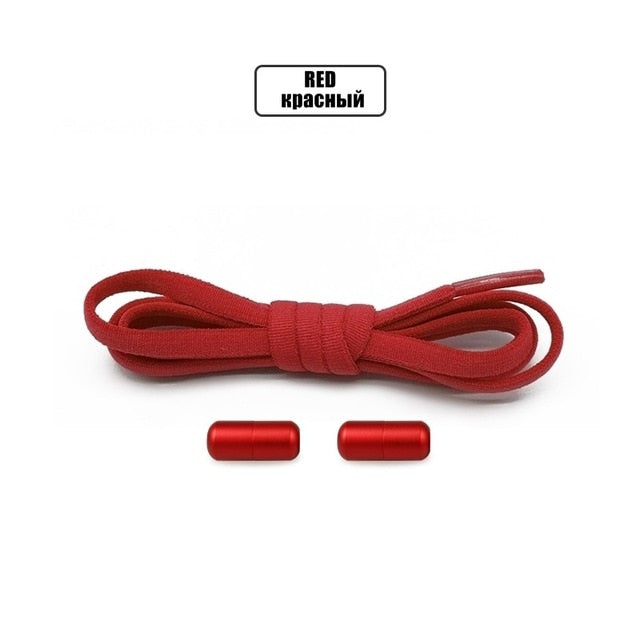 Elastic No Tie Shoelaces Semicircle Shoe Laces For Kids and Adult Sneakers - foxberryparkproducts