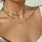Necklace  Classy Fashion Asymmetric Lock              ID A112 - 1139 - foxberryparkproducts