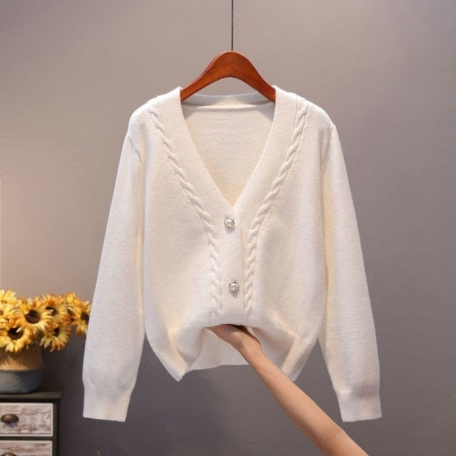 Sweater Cardigan Women Autumn Winter - foxberryparkproducts