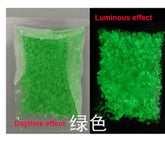 DIY fish Tank Aquarium Luminous Glow Gravel Noctilucent Sand Romantic Sky Blue Fluorescent Particles - foxberryparkproducts