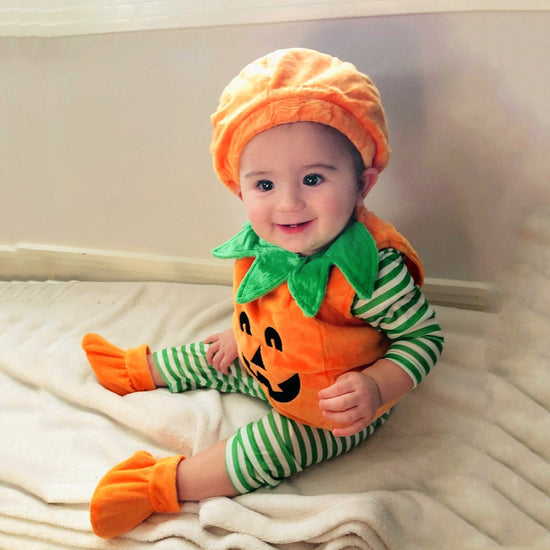 Toddler Infant Pumpkin Halloween Outfits - foxberryparkproducts