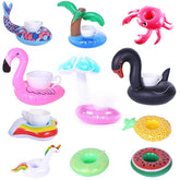 Inflatable Cup Holder Unicorn Flamingo Drink Holder Swimming Pool - foxberryparkproducts