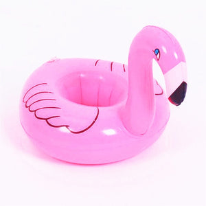 Inflatable Cup Holder Unicorn Flamingo Drink Holder Swimming Pool - foxberryparkproducts