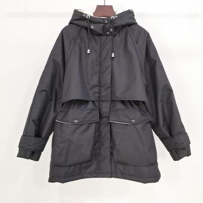 Warm Winter Jacket Women Large Natural Fox Fur White Duck Down Coat - foxberryparkproducts