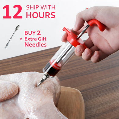 Flavor needle Turkey pork bbq steak meat sauces syringes marinades kitchen accessories Spices cooking tools kitchen gadgets beef - foxberryparkproducts