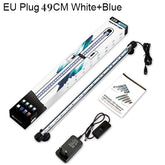 Waterproof LED Aquarium Lights Fish Tank Light Bar Blue/White - foxberryparkproducts