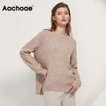 Beautiful O Neck Cashmere Pullover Sweater - foxberryparkproducts