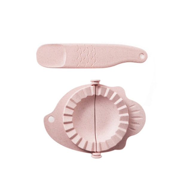 2019 New DIY Dumplings Maker Tool Wheat Straw Jiaozi Pierogi Mold Dumpling Accessories - foxberryparkproducts