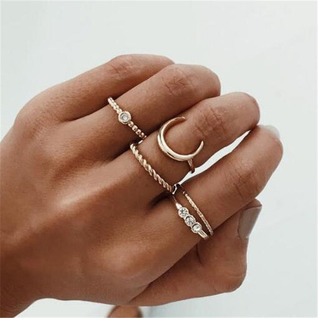 Rings Classy Fashionable Simple Vintage Design Silver Color     ID A113- 1131 - foxberryparkproducts