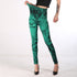 INITIALDREAM 2020 Imitation Cowboy Printed Leggings Women High Waist Slim Elastic Pencil Pants Plus Size 3XL Sexy Jeans Leggings - foxberryparkproducts