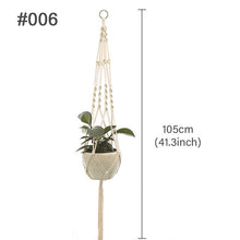 Load image into Gallery viewer, Handmade Macrame Plant Hanger - foxberryparkproducts
