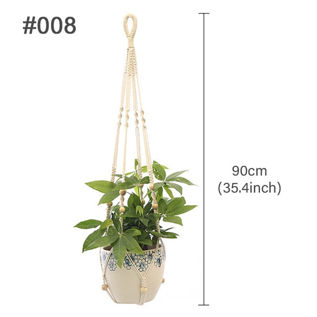 Handmade Macrame Plant Hanger - foxberryparkproducts
