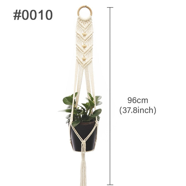 Handmade Macrame Plant Hanger - foxberryparkproducts
