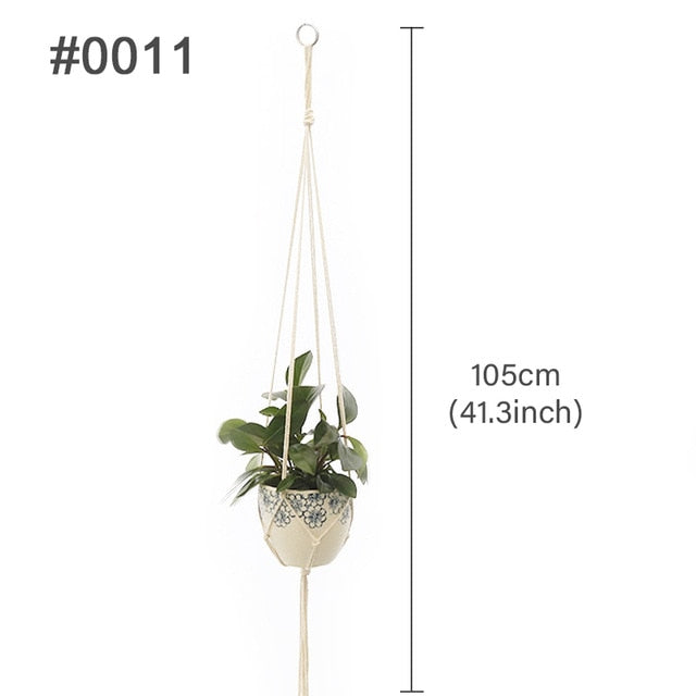 Handmade Macrame Plant Hanger - foxberryparkproducts