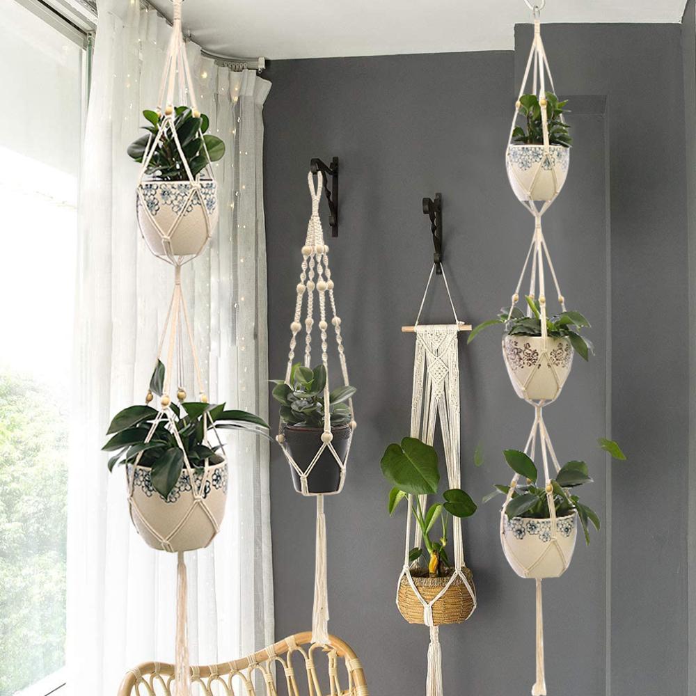 Handmade Macrame Plant Hanger - foxberryparkproducts