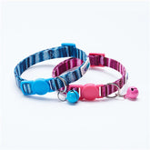 UFBemo 2pcs Pack Cat Personalized Breakaway with Bell Necklace Collar Adjustable Pet Products ID tag for Small Dog Puppy - foxberryparkproducts
