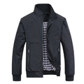 Classy Spring Autumn Casual Solid Fashion Slim Bomber Jacket - foxberryparkproducts