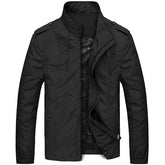 Classy Spring Autumn Casual Solid Fashion Slim Bomber Jacket - foxberryparkproducts