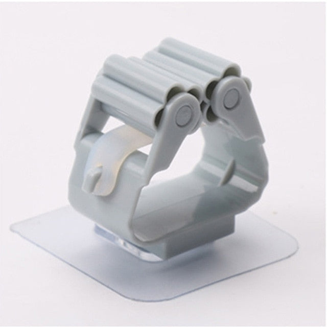 Mop Rack Wall Mounted Mop Holder Broom Holder Hanger - foxberryparkproducts