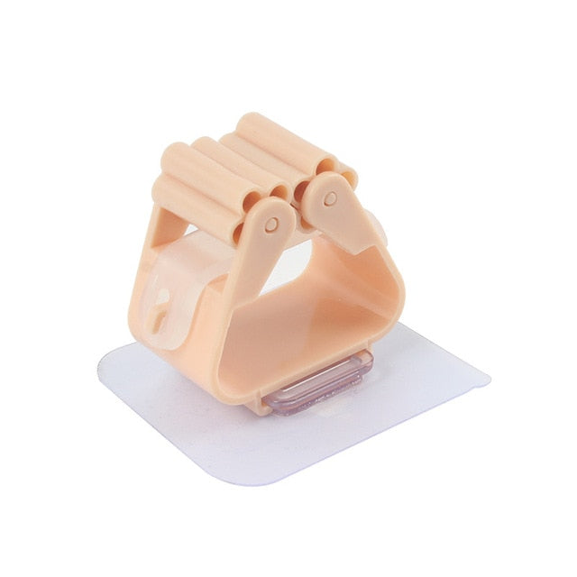 Mop Rack Wall Mounted Mop Holder Broom Holder Hanger - foxberryparkproducts