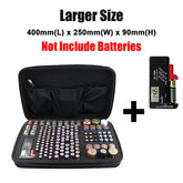 Save All Of Your Different Batteries In This Perfect Portable Storage Box With Tester - foxberryparkproducts