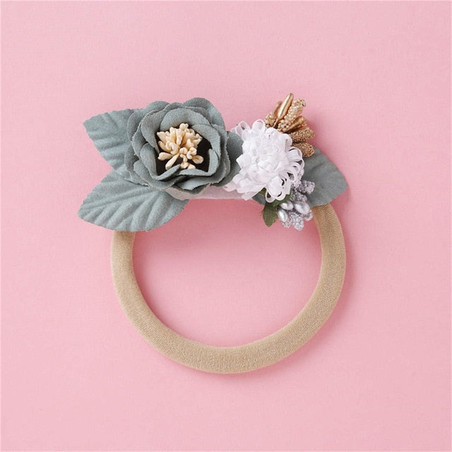 Balleen shiny Infant Child Hair Band Three-dimensional Alloy Rhinestone Crown Headdress - foxberryparkproducts
