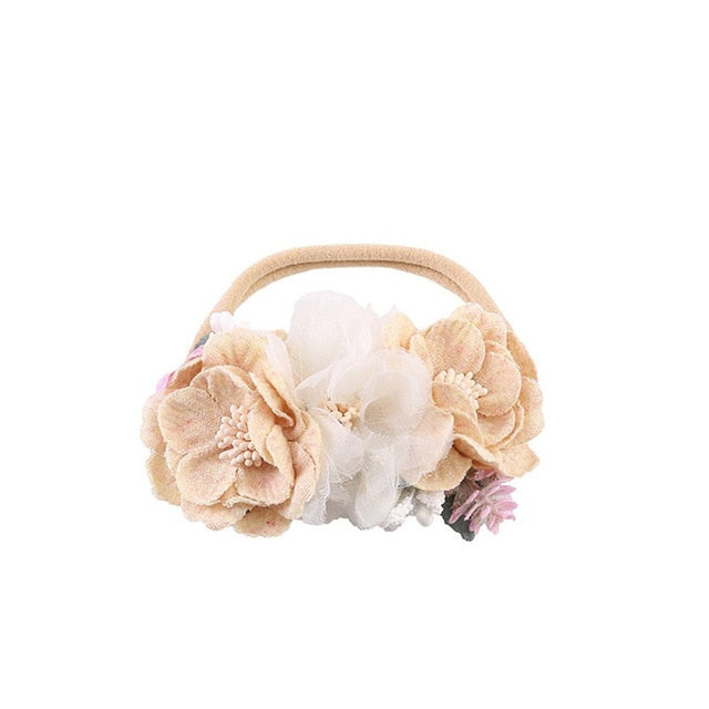 Balleen shiny Infant Child Hair Band Three-dimensional Alloy Rhinestone Crown Headdress - foxberryparkproducts