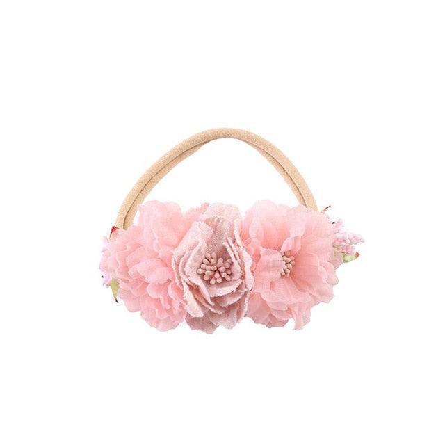 Balleen shiny Infant Child Hair Band Three-dimensional Alloy Rhinestone Crown Headdress - foxberryparkproducts