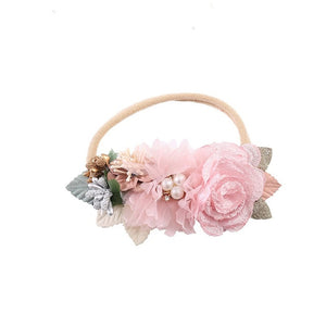 Balleen shiny Infant Child Hair Band Three-dimensional Alloy Rhinestone Crown Headdress - foxberryparkproducts