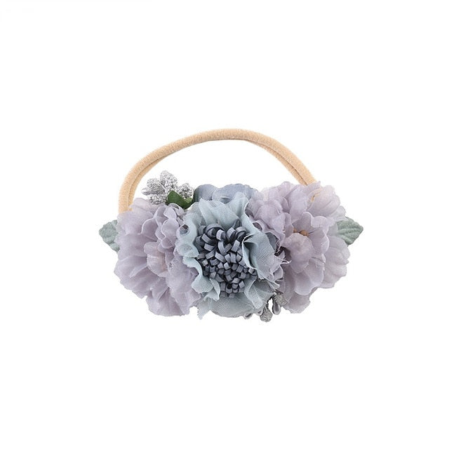 Balleen shiny Infant Child Hair Band Three-dimensional Alloy Rhinestone Crown Headdress - foxberryparkproducts