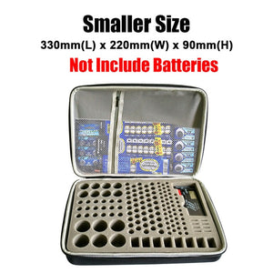 Save All Of Your Different Batteries In This Perfect Portable Storage Box With Tester - foxberryparkproducts